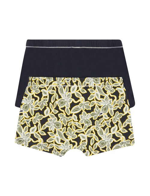 Jockey Skants Print Trunk, 2-Pack, Black & Floral product photo View 02 L