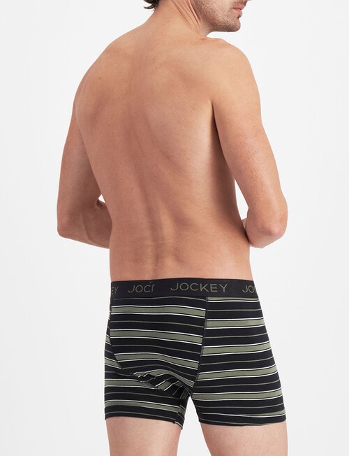Jockey No Ride Up Cotton Trunk, 2-Pack, Black & Olive product photo View 05 L