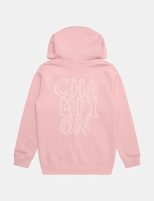 Champion Graphic Hoodie, Pink product photo View 02 L