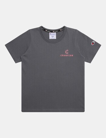 Champion Graphic Short Sleeve Tee, Grey product photo