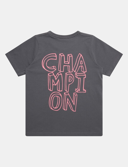 Champion Graphic Short Sleeve Tee, Grey product photo View 02 L