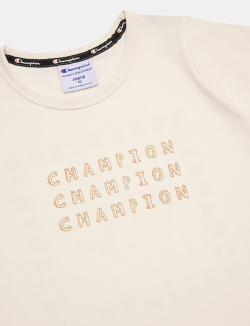 Champion Graphic Tee, White product photo View 03 L