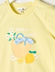 Mac & Ellie Amalfi Coast Short Sleeve Tee, Lemon product photo View 02 S