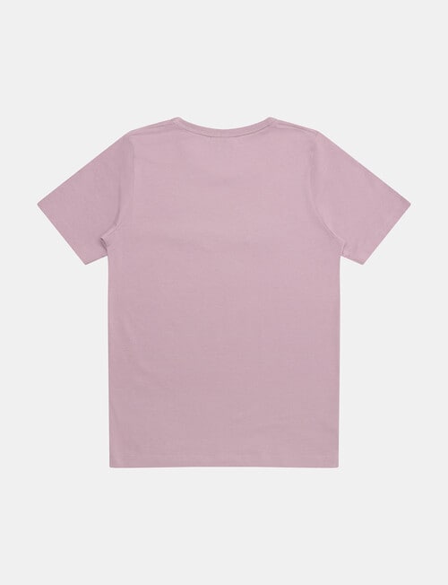 Champion Script Short Sleeve Tee, Purple product photo View 02 L