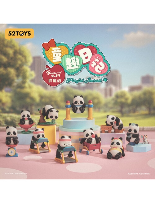 PANDA ROLL Playful Journal Figures Blind Box, Assorted product photo View 04 L