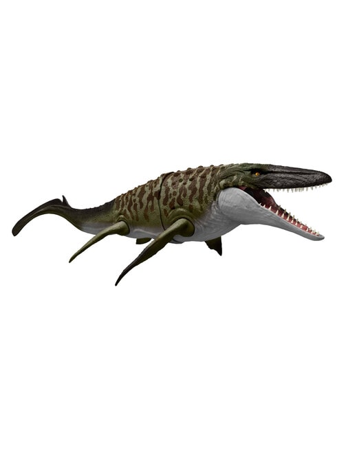 Jurassic World Rebirth Bite N Blast Mosasaurus Action Figure And Mini Dilophosaurus product photo View 03 L