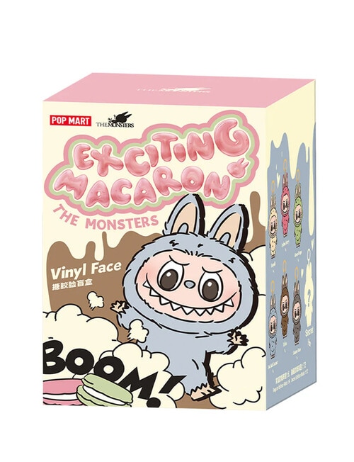 Pop Mart The Monsters - Exciting Macaron Vinyl Face Blind Box product photo