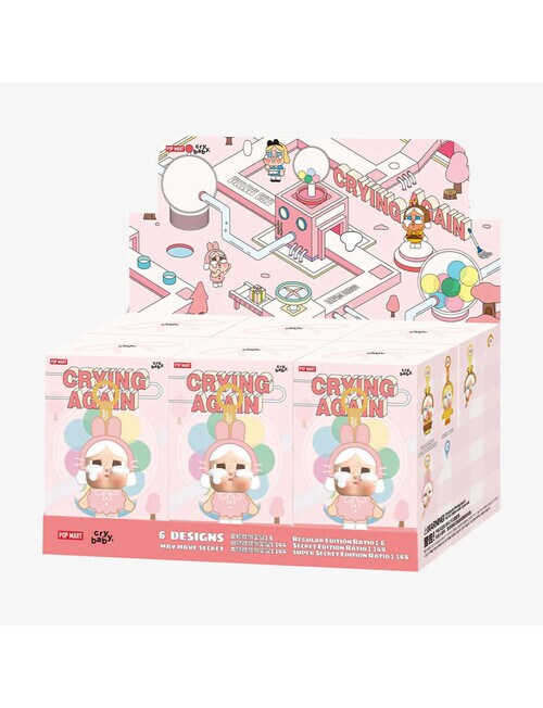 Pop Mart Crybaby Crying Again Series-Vinyl Face Plush Blind Box product photo View 03 L