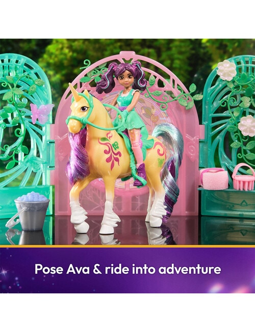 Unicorn Academy Ava & Leaf Stall Playset product photo View 06 L