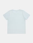 Champion Script Short Sleeve Tee, Blue product photo View 02 S