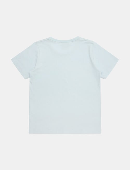 Champion Script Short Sleeve Tee, Blue product photo View 02 L