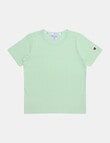 Champion Script Short Sleeve Tee, Sea Mist product photo