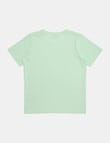 Champion Script Short Sleeve Tee, Sea Mist product photo View 02 S
