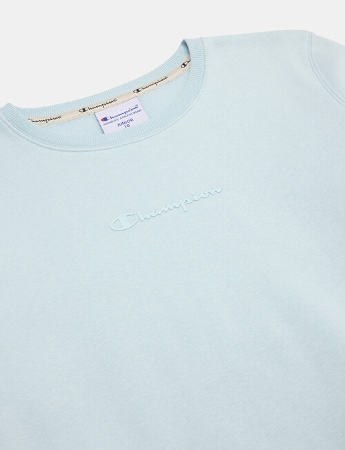 Champion Script Sweatshirt, Blue product photo View 03 L
