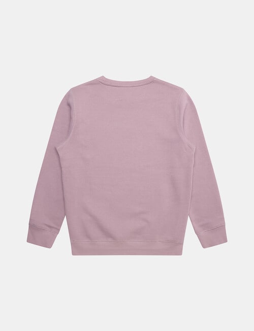 Champion Puff Script Sweatshirt, Purple product photo View 02 L