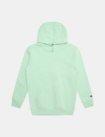 Champion Script Hoodie, Sea Mist product photo