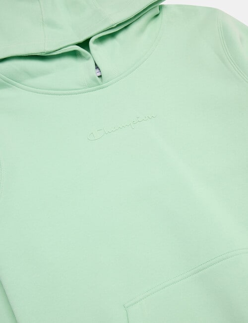 Champion Script Hoodie, Sea Mist product photo View 03 L