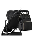 Kikkaboo Siena Nappy Bag, Black & Gold product photo View 08 S