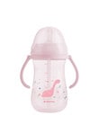 Kikkaboo PP Cup with Silicone Straw, 300ml, Dino World Pink product photo View 02 S