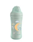 Kikkaboo PP Cup with Silicone Straw, 220ml, Moony Me Mint product photo View 02 S