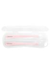 Kikkaboo Silicone Spoons & Case, 2-Pack, Pink product photo