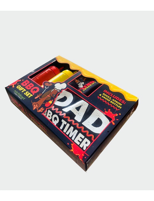 Mitch Dowd Licensed to Grill Sock & Aprol Gift Set product photo View 02 L