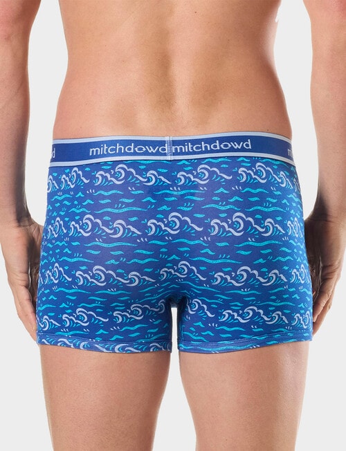 Mitch Dowd Cotton Trunk, 3-Pack, Shark Fin Ham product photo View 03 L