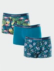 Mitch Dowd Cotton Trunk, 3-Pack, Flamingo Dream product photo