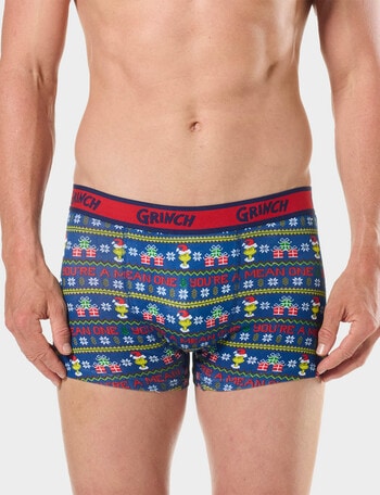 Licensed Grinch Xmas Trunk, Mean One, Blue product photo