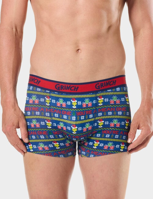 Licensed Grinch Xmas Trunk, Mean One, Blue product photo