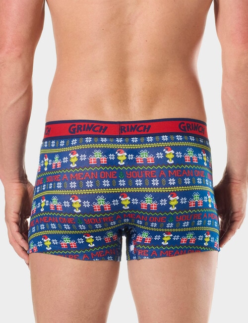 Licensed Grinch Xmas Trunk, Mean One, Blue product photo View 02 L