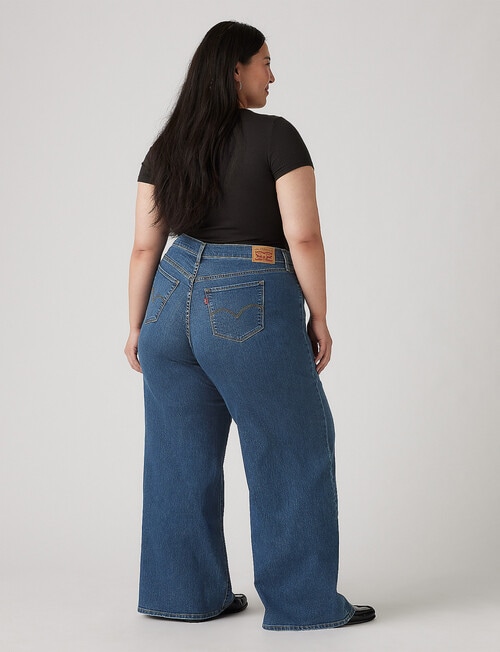 Levis Plus 318 Shaping Wide Leg Jeans, Clever Girl product photo View 02 L