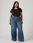 Levis Plus 318 Shaping Wide Leg Jeans, Clever Girl product photo View 04 S