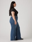 Levis Plus 318 Shaping Wide Leg Jeans, Clever Girl product photo View 03 S