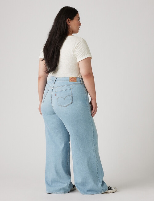 Levis Plus 318 Shaping Wide Leg Tall Jeans, Glass Of Water product photo View 02 L