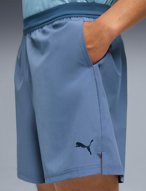 Puma Tech 5" Stretch Woven Short, Dark Indigo product photo View 04 L