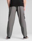Puma Essential No.1 Logo Woven Cargo Pant, Cast Iron product photo View 04 S