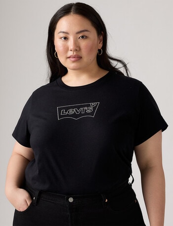 Levis Plus Perfect Tee, Batwing Shine Anthracite product photo