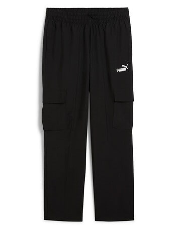 Puma Essential No.1 Logo Woven Cargo Pant, Black product photo