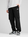 Puma Essential No.1 Logo Woven Cargo Pant, Black product photo View 03 S