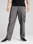 Puma Essential No.1 Logo Woven Cargo Pant, Cast Iron product photo View 03 S