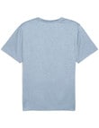 Puma Essentials TAD Heather Cat Tee, Cool Blue Heather product photo View 02 S