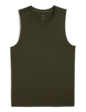 Puma Tech TAD Triblend Tank, Dark Olive product photo