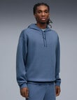 Puma Cloud Spun Hoodie, Dark Indigo Heather product photo View 03 S