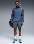Puma Cloud Spun Hoodie, Dark Indigo Heather product photo View 05 S