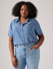 Levis Plus Short Sleeve Darlene Shirt, Fire Bar product photo