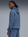Puma Cloud Spun Hoodie, Dark Indigo Heather product photo View 04 S