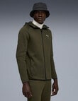 Puma EvoStripe Hoodie, Dark Olive product photo View 03 S