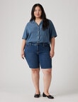 Levis Plus Shaping Bermuda Shorts, Clever Girl product photo