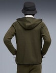 Puma EvoStripe Hoodie, Dark Olive product photo View 04 S